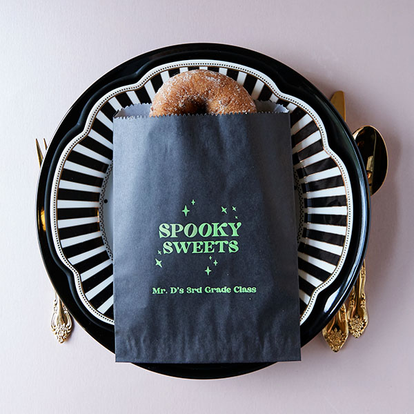 Spooky Sweets Personalized Halloween Bag