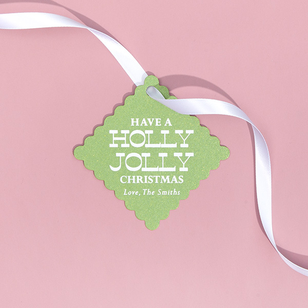 Holly Jolly Gift Tag