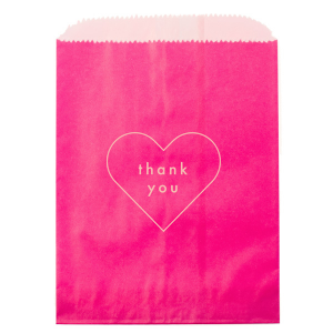 Martha Stewart Heart Thank You Bag