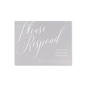 Love Notes RSVP Card