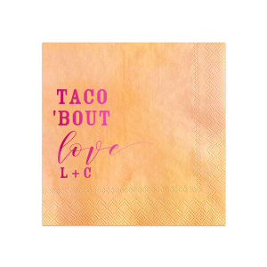 Taco Love Napkin