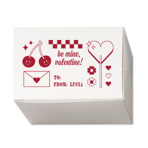 Be Mine, Valentine Cake Box