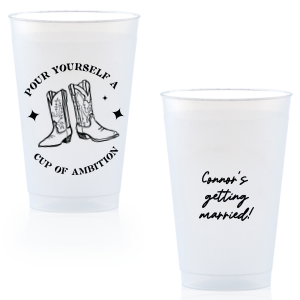 Cowgirl Bachelorette Cup Of Ambition