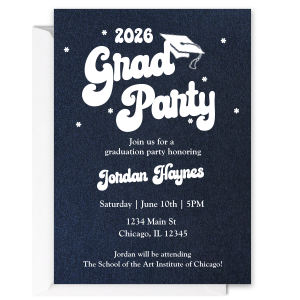 Grad Party Invitation