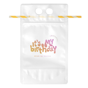 It's My Birthday Drink Pouch