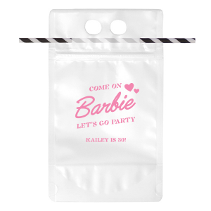 Barbie Birthday Drink Pouch