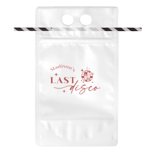 Last Disco Bachelorette Drink Pouch