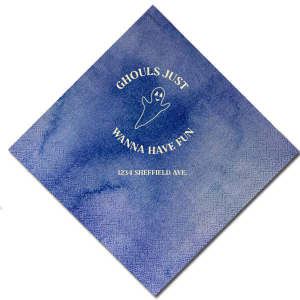 Ghouls Just Wanna Have Fun Napkin