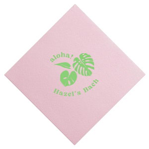 Monstera Leaf Bachelorette Napkin