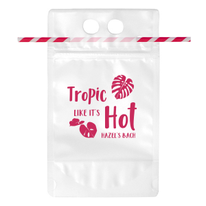 Tropic Like It's Hot Bachelorette Drink Pouch