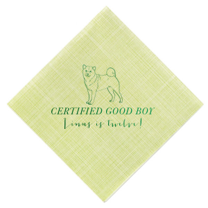 Shiba Inu Napkin