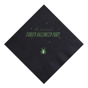 Spider Halloween Napkin