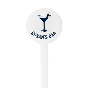 Martini Glass Home Bar Stir Stick