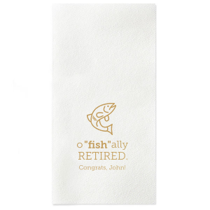 O"fish"ally Retired Napkin