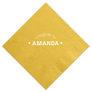 Congrats to The Graduate Napkin