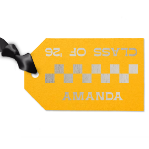 Retro Graduation Gift Tag