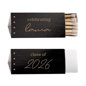 Graduation Soiree Signature Matchbox