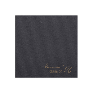 Graduation Soiree Elegance Napkin