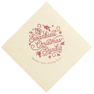 Swankiest Christmas Shindig Napkin