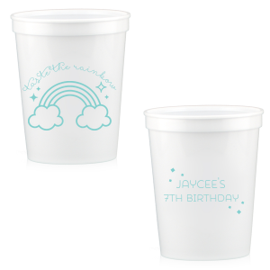 Rainbow Birthday Stadium Cup