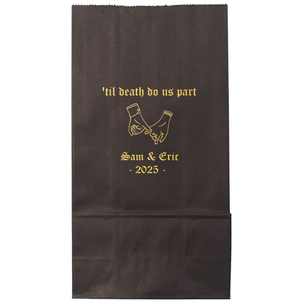 Till Death Do Us Part Names Bag