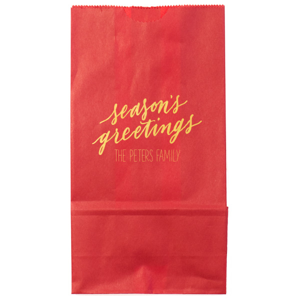 Season's Greetings Bag