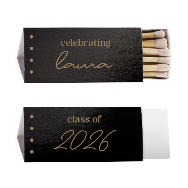 Graduation Soiree Signature Matchbox