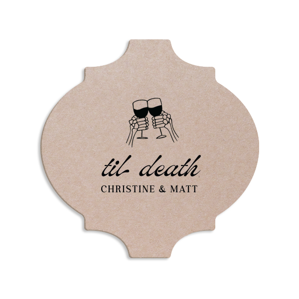 Til Death Toast Coaster