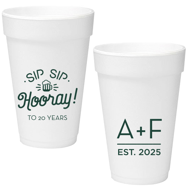 Sip Sip Hooray Cup