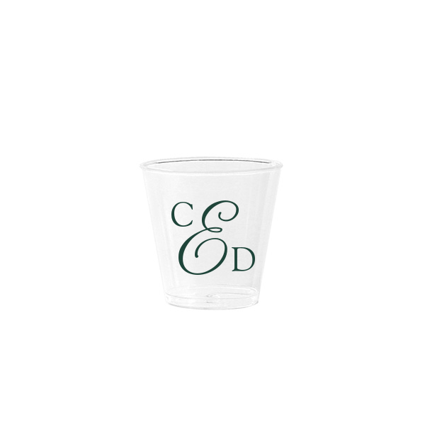 Elegant Monogram Cup