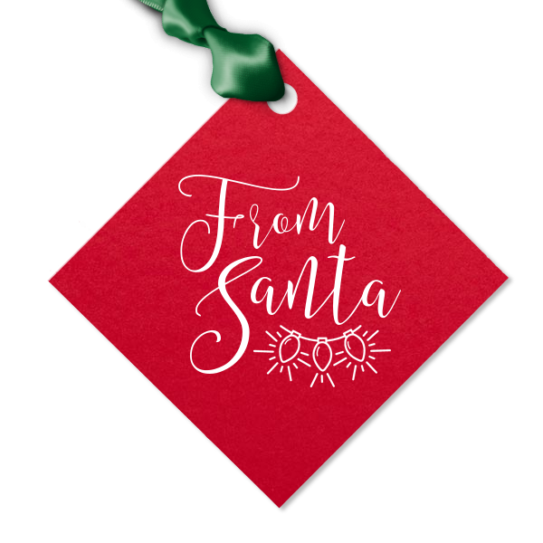 From Santa Christmas Tag