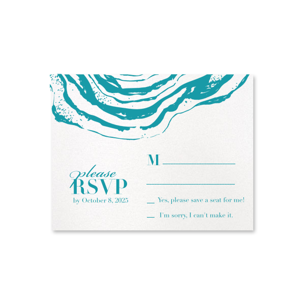 Oyster Love RSVP Card