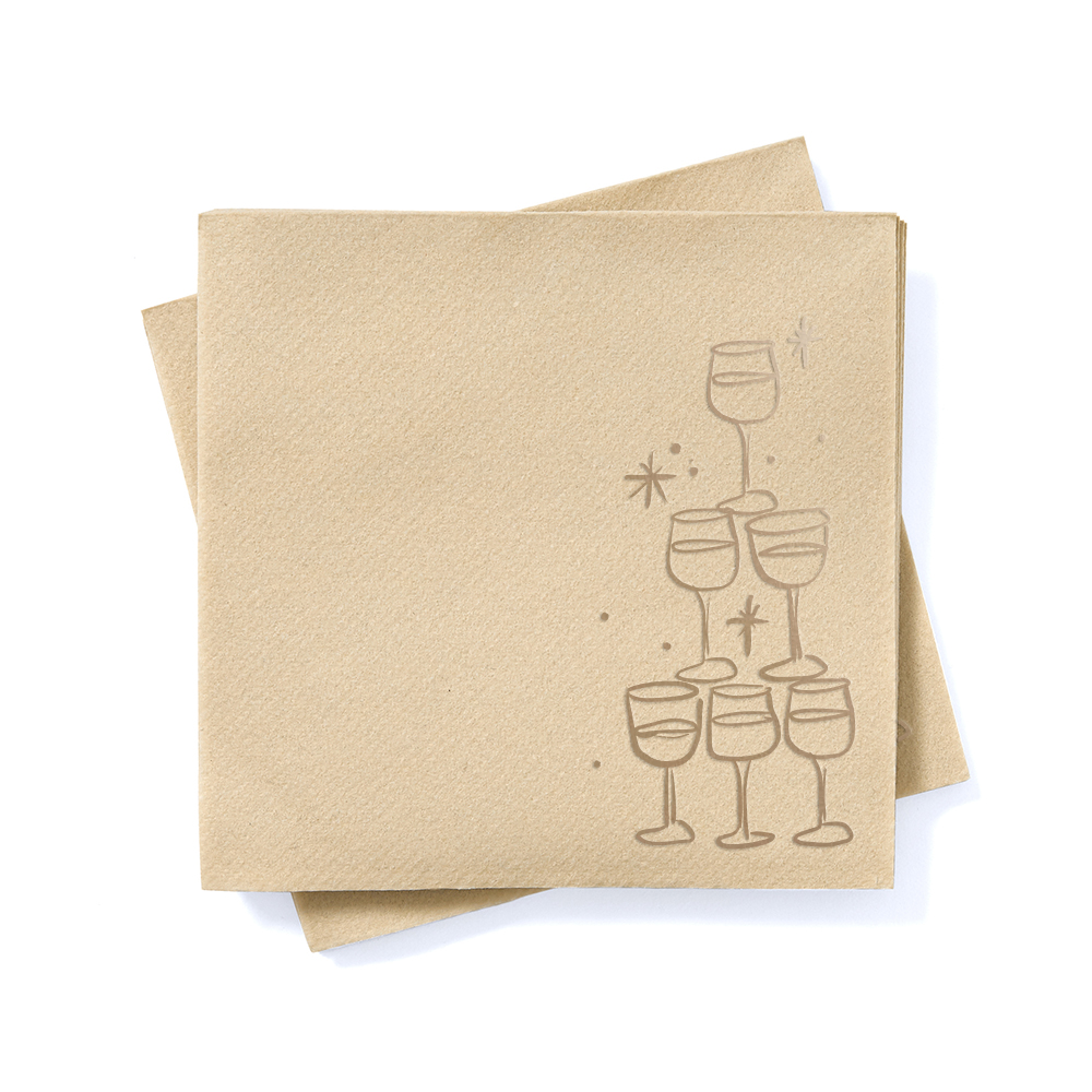 Champagne Tower Cocktail Napkins