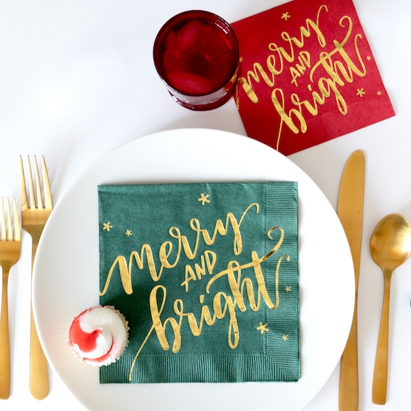 Merry & Bright Luncheon Napkins