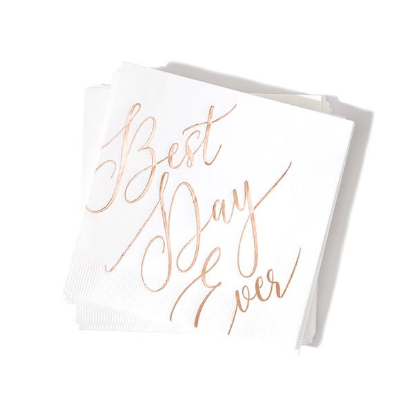 Best Day Ever Cocktail Napkins