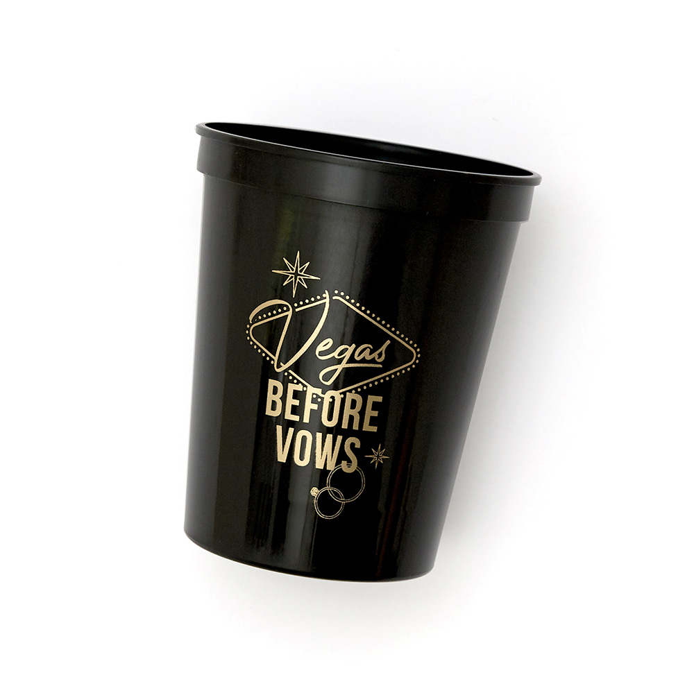 Vegas Before Vows Stadium Cups (Pack of 12)