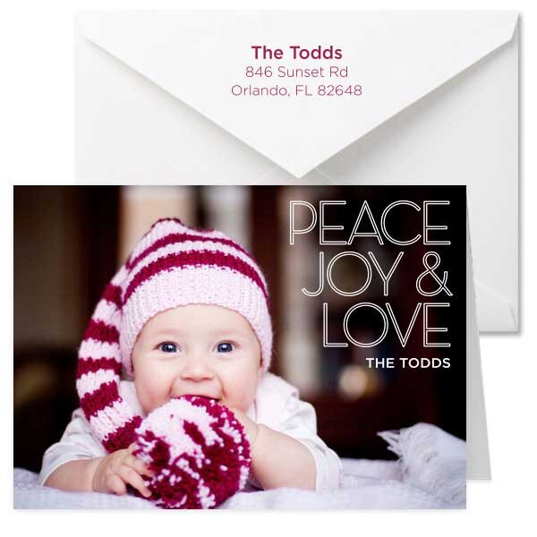 Custom Photo Large Note Cards