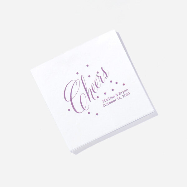 Ink Printed Cocktail Napkins