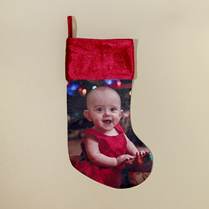 Custom Photo Stocking